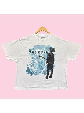 The Cure Boys Don't Cry Gothic Rock Band Oversized Tee L
